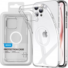 Rock Crystal Protection Case with Magnetic  for iPhone 16 Pro