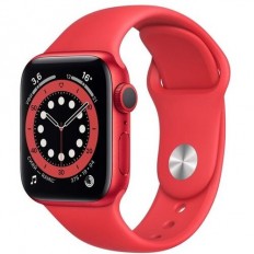Apple Watch Series 6 GPS + Cellular 44mm PRODUCT(RED) Aluminum Case w. PRODUCT(RED) Sport B. (M07K3)