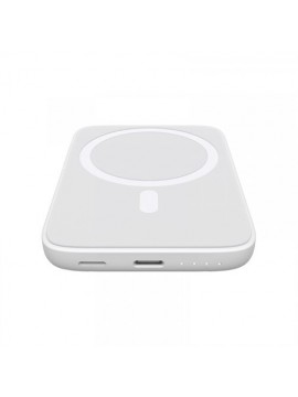 WiWU Magnetic Wireless Charging Power Bank 5000mAh (White)