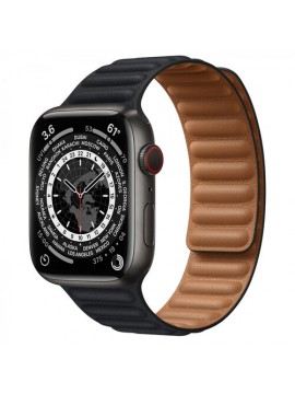 Apple Watch Edition Series 7 LTE 45mm S. Black Titanium Case w. Midnight L. Link S/M (ML8V3+ML813)