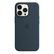 Silicone Case with Animation & MagSafe iPhone 13 Pro Abyss Blue