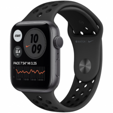 Apple Watch Nike Series 6 GPS 40mm Space Gray Aluminum Case w. Anthracite/Black Nike Sport B. (M00X3)