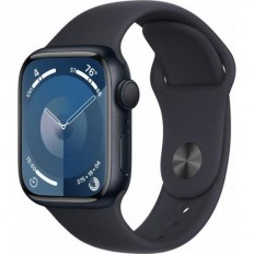 Apple Watch Series 9 GPS 45mm Midnight Aluminum Case w. Midnight Sport Band - S/M (MR993)