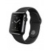 Apple Watch 38mm Space Black Stainless Steel Case with Black Sport Band (MLCK2) - Новый распечатанный