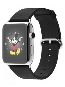 Apple Watch 42mm Stainless Steel Case with Black Classic Buckle (MJ3X2) - Новый распечатанный