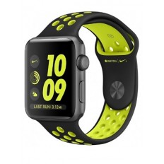 Apple Watch Nike+ 42mm Space Gray Aluminum Case with Black/Volt Nike Sport Band (MP0A2) - Новый распечатанный