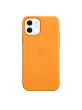 Leather Case with MagSafe iPhone 12 / 12 Pro California Poppy